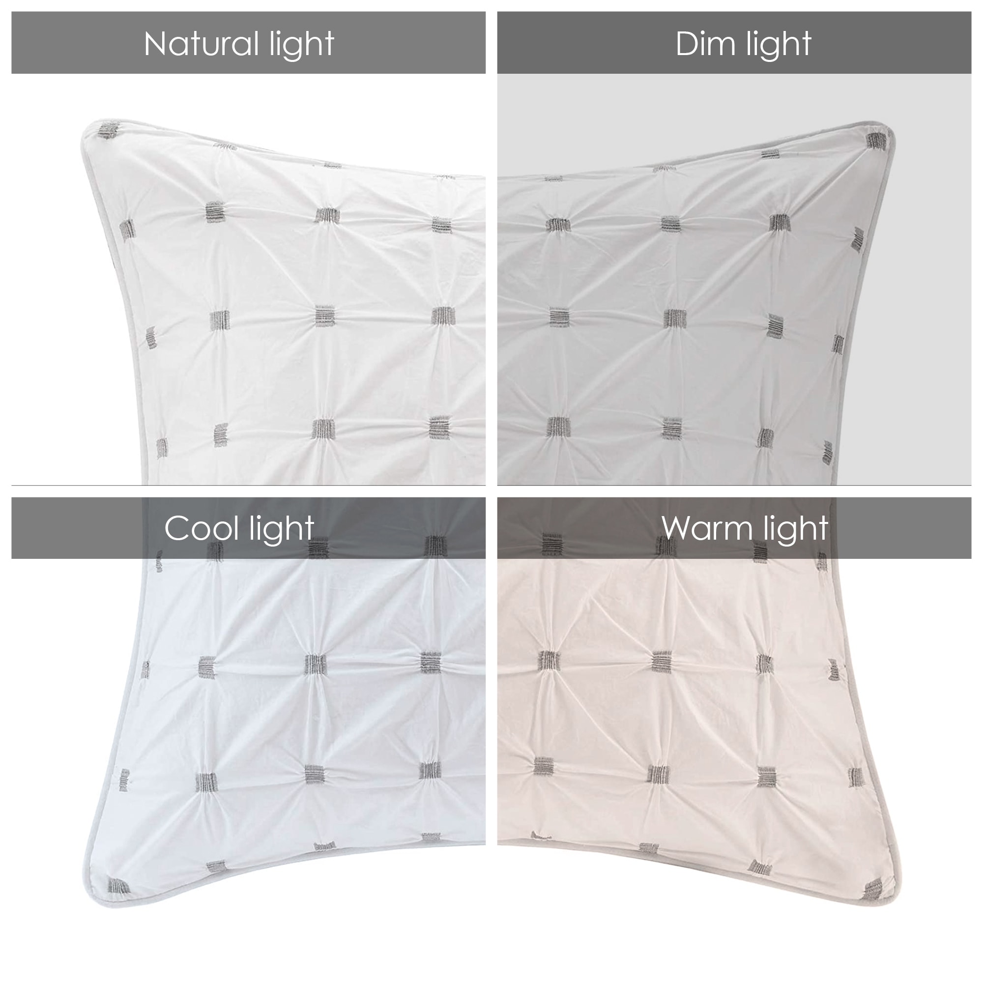 Jane Embroidered Euro Sham by INK IVY White II11 600
